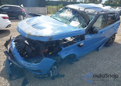 2022 Land Rover Range Rover Sport Svr/Svr Carbon Edition из США, поврежденный, VIN SALWZ2RE1NA231137